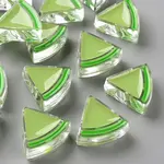 Transparent Enamel Acrylic Beads