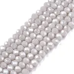 Electroplate Glass Beads Strands