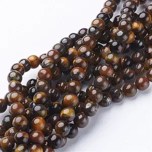 Natural Tiger Eye Beads Strands