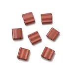 2-Hole Baking Paint Glass Seed Beads