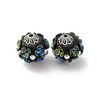 Handmade Resin Indonesia Round Beads