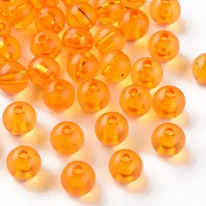 Transparent Acrylic Beads