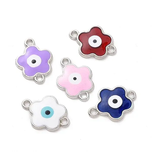 Alloy Enamel Connector Charms