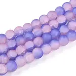 Crackle Glass Beads Strands