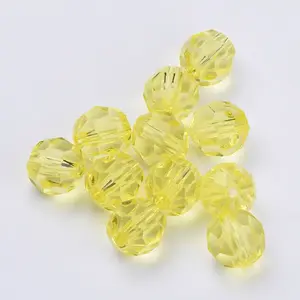 Transparent Acrylic Beads