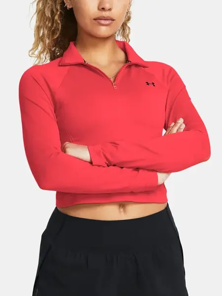 Women's T-shirt Under Armour Vanish Seamless 1/4 Zip Crop