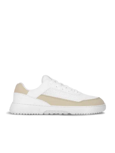 Barefoot Sneakers Barebarics Vaporo - White & Beige