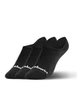 Barebarics - Barefoot Socks - No-Show - Black - 3 pack