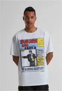 Eazy-E RAP Magazine Oversize tričko bílé