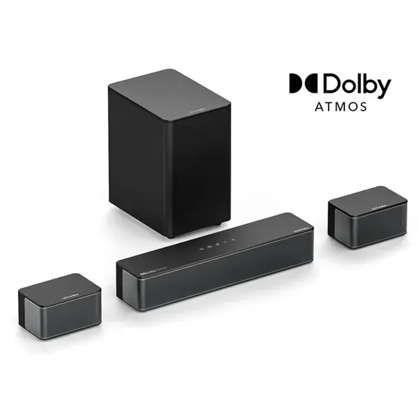 Ultimea Poseidon D60 5.1 Soundbar Subwoofer Speaker Kit Dolby Atmos 5.1 Adjustable Surround Level Multiple Modes