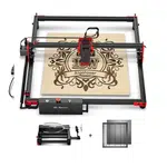 AlgoLaser DIY KIT 10W Laser Engraver + Laser Bed + Rotary Roller