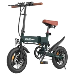 ESKUTE F200 Folding Electric Bike 250W 36V 7.8Ah Green