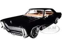 1965 Buick Riviera Gran Sport Black Metallic "Special Edition" Series 1/26 Diecast Model Car by Maisto