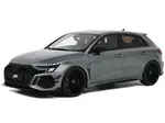 Audi ABT RS3-R Daytona Gray Metallic 1/18 Model Car by GT Spirit