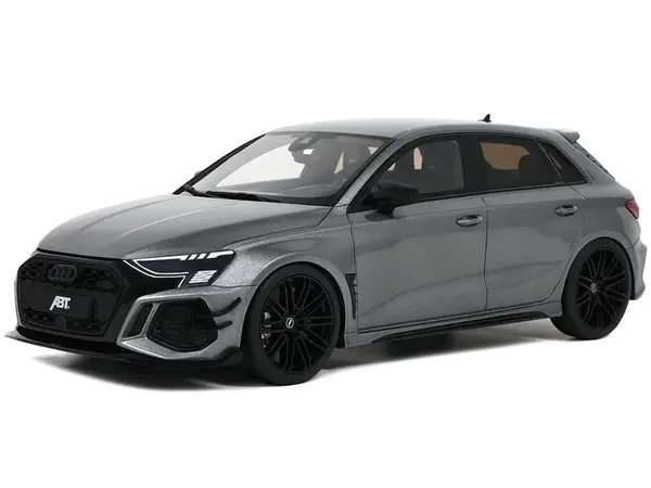 Audi ABT RS3-R Daytona Gray Metallic 1/18 Model Car by GT Spirit