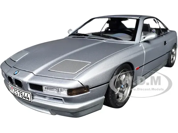 1992 BMW 850 (E31) CSI Arctic Silver Metallic 1/18 Diecast Model Car by Solido