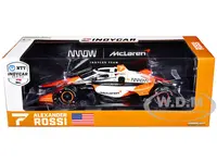 Dallara IndyCar 7 Alexander Rossi "Arrow" Arrow McLaren "NTT IndyCar Series" (2024) 1/18 Diecast Model Car by Greenlight