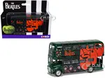 The Beatles London Double Decker Bus "Rubber Soul" Green Diecast Model Car by Corgi