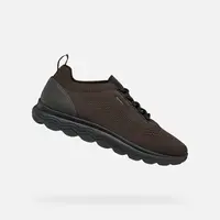 Brown men's sneakers Geox Spherica - Men's