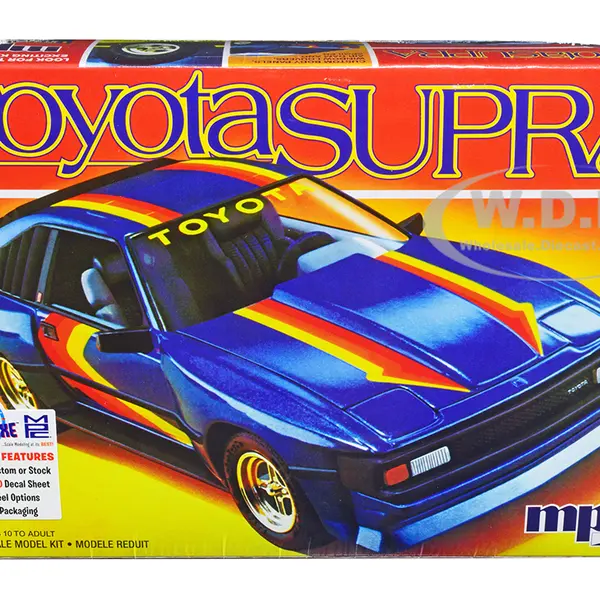 Skill 2 Model Kit 1983 Toyota Celica Supra 1/25 Scale Model Car by MPC