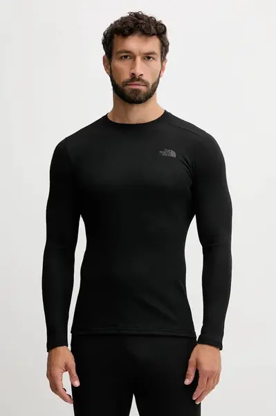 Funkční tričko s dlouhým rukávem The North Face Easy černá barva, NF0A8BZZJK31