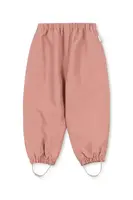 Dětské kalhoty do deště Konges Sløjd AWARD SHELL PANTS FLEXI SIZE GRS hnědá barva, KS103442
