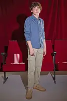 Dětské kalhoty Mayoral zelená barva, 7566