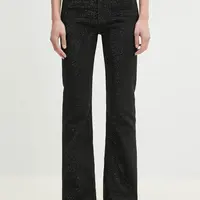 Džíny Fiorucci Rhinestone Flared dámské, high waist, U02SPDJE083DN01DN05