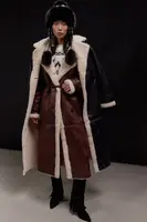 Kabát Answear.LAB hnědá barva