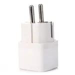 Universal Adapter UK US AU to EU AC Power Socket Plug Travel Adapter Converter Charger 2PCS