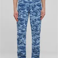 Pánské džíny Laser Camo maskáčové/modré
