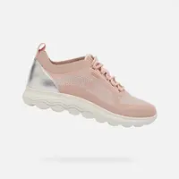 Pink women's sneakers Geox Spherica - Women's