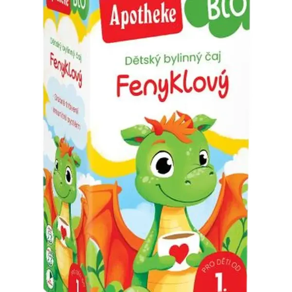 APOTHEKE Dětský čaj BIO fenyklový 20 x 1.5 g
