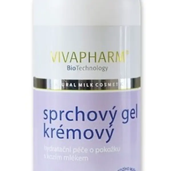 VIVAPHARM Kozí sprchový gel krémový 400 ml