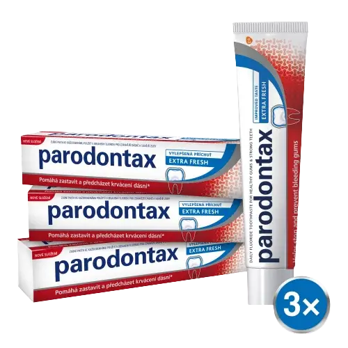 PARODONTAX Extra Fresh zubní pasta 3 x 75 ml