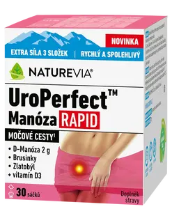 NATUREVIA UroPerfect Manóza Rapid 30 sáčků