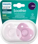 PHILIPS AVENT Šidítko Soothie 0-6m dívka 2 ks