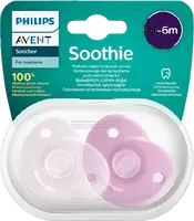 PHILIPS AVENT Šidítko Soothie 0-6m dívka 2 ks
