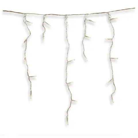 VOLTRONIC 2055® Vánoční světelný déšť 400 LED 10 m studeně bílý