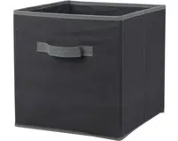 Úložný box Tanya, šedá látka