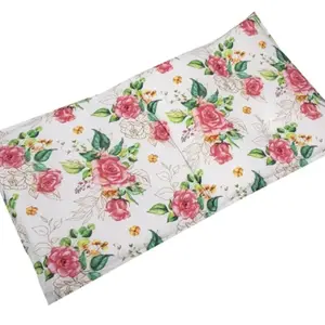 Zahradní polstr Rosie 50x98 cm, růže, bílý