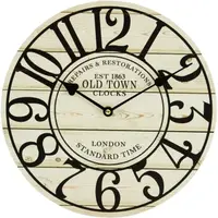 Nástěnné hodiny Old Town 30 cm, MDF