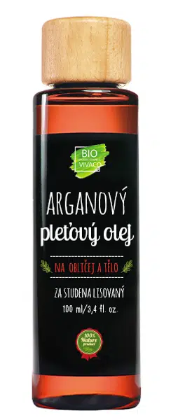 VIVACO BIO Arganový olej na obličej a tělo 100 ml