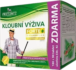 PRIESSNITZ Kloubní výživa Forte+kolageny 270 tablet