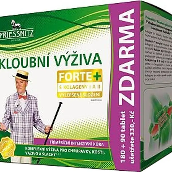 PRIESSNITZ Kloubní výživa Forte+kolageny 270 tablet
