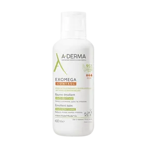 A-DERMA Exomega Control Emolienční balzám pro suchou kůži se sklonem k atopii 400 ml