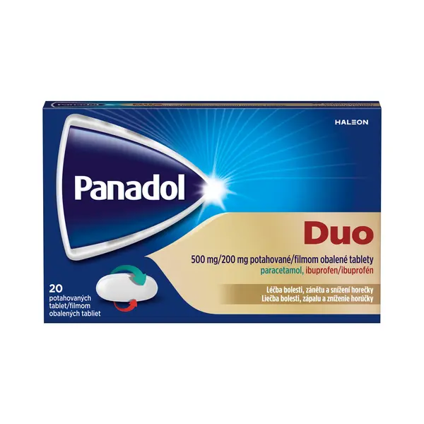 PANADOL Duo 500mg/200mg 20 tablet
