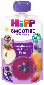 HIPP BIO Smoothie Jablko-Hruška-Borůvky 120 ml