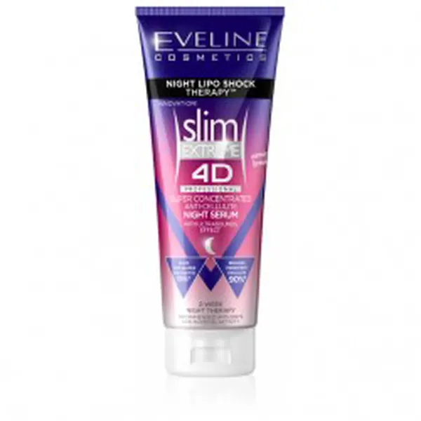 EVELINE SLIM 4D Lipo Shock noční sérum 250 ml