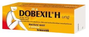 DOBEXIL H ung 40mg/20mg rektální mast 20 g